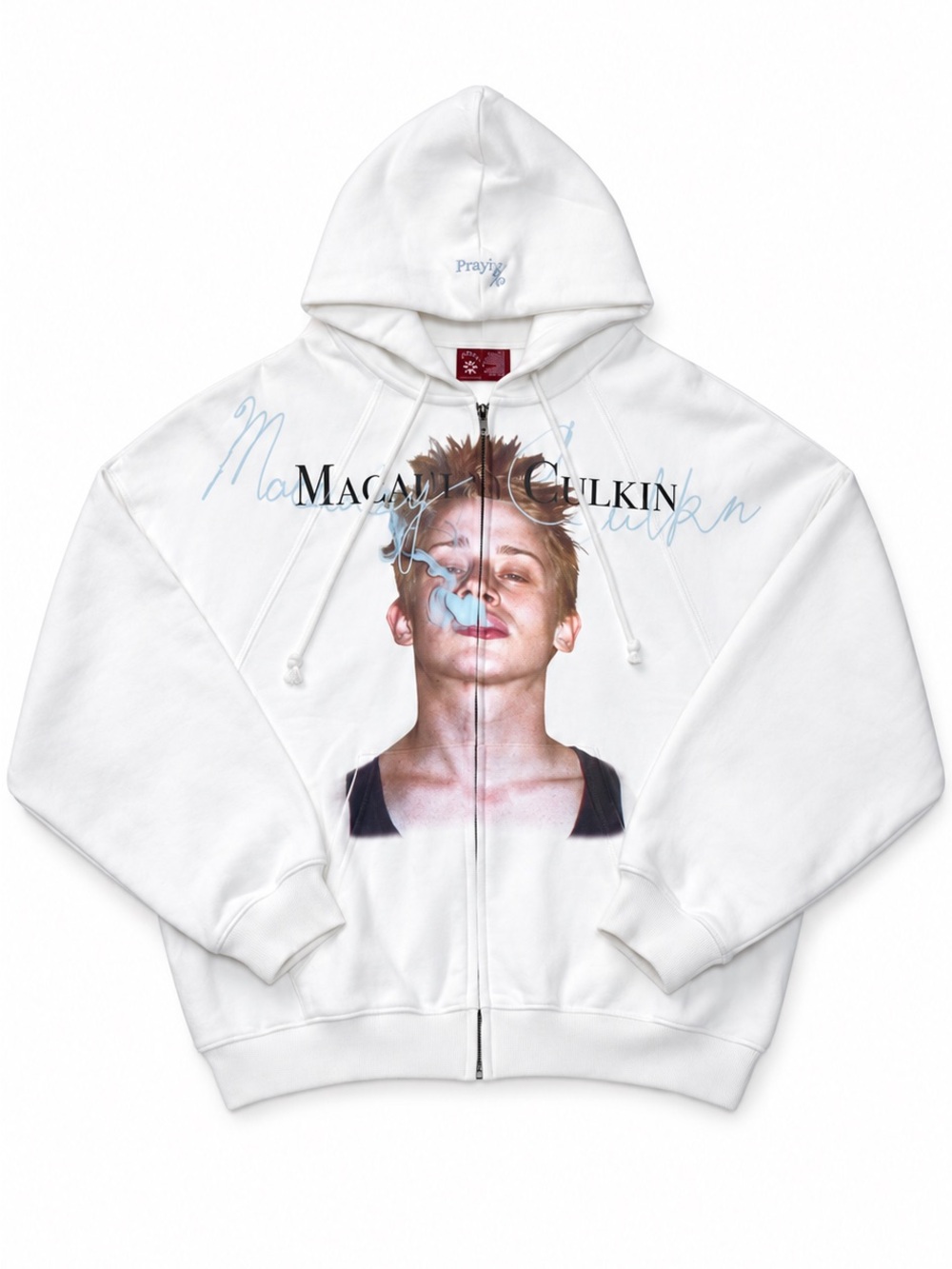 Praying x Macaulay Culkin Premium Zip Up Hoodie NWT